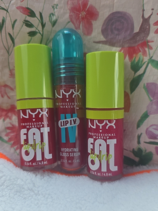 NYX Other - NYX Fat Lip Drip & Lip I.V. Hydrating Gloss Serum - TRIO BUNDLE